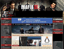 Tablet Screenshot of mafiaii.net